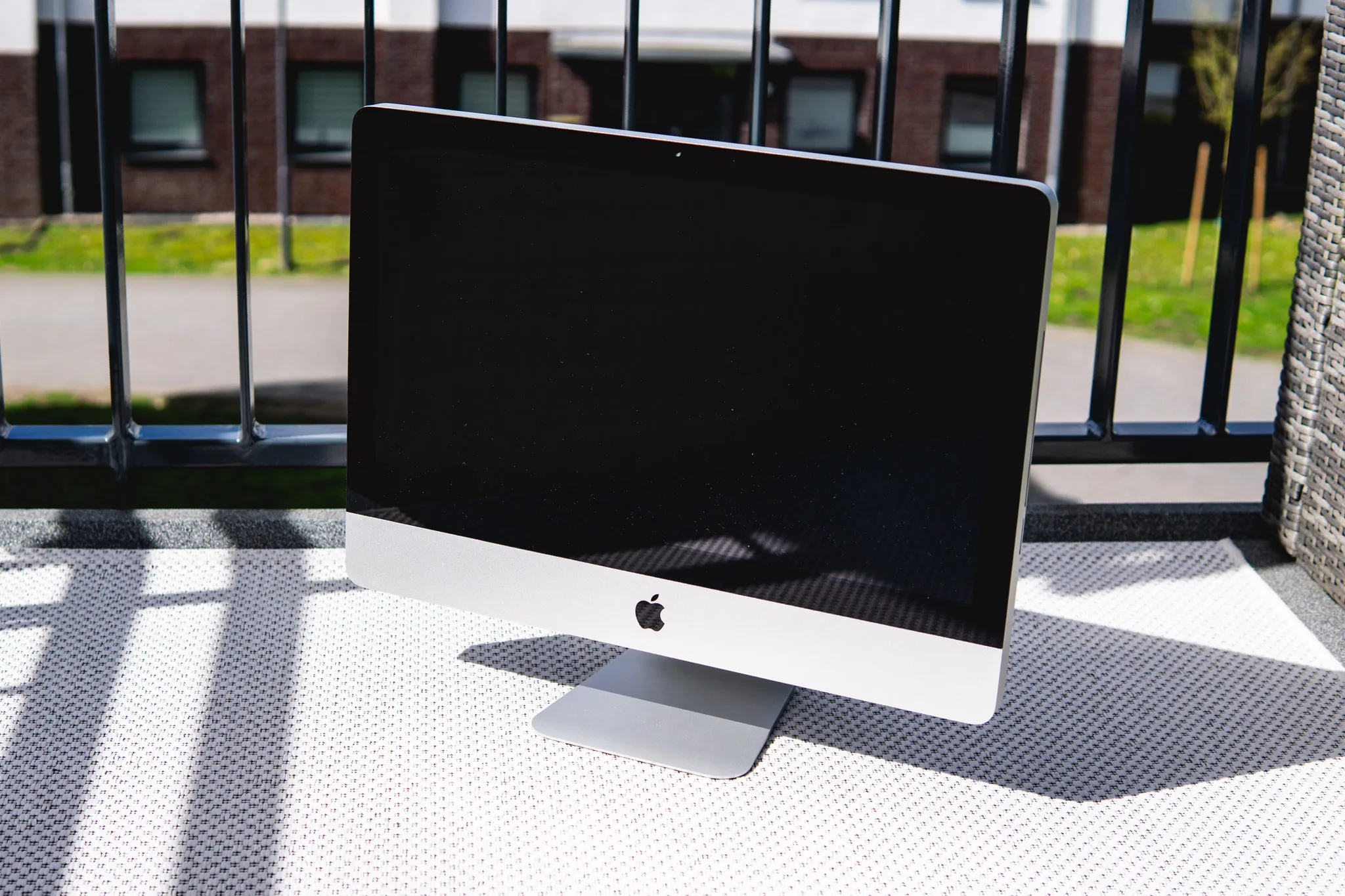 A front of the iMac
